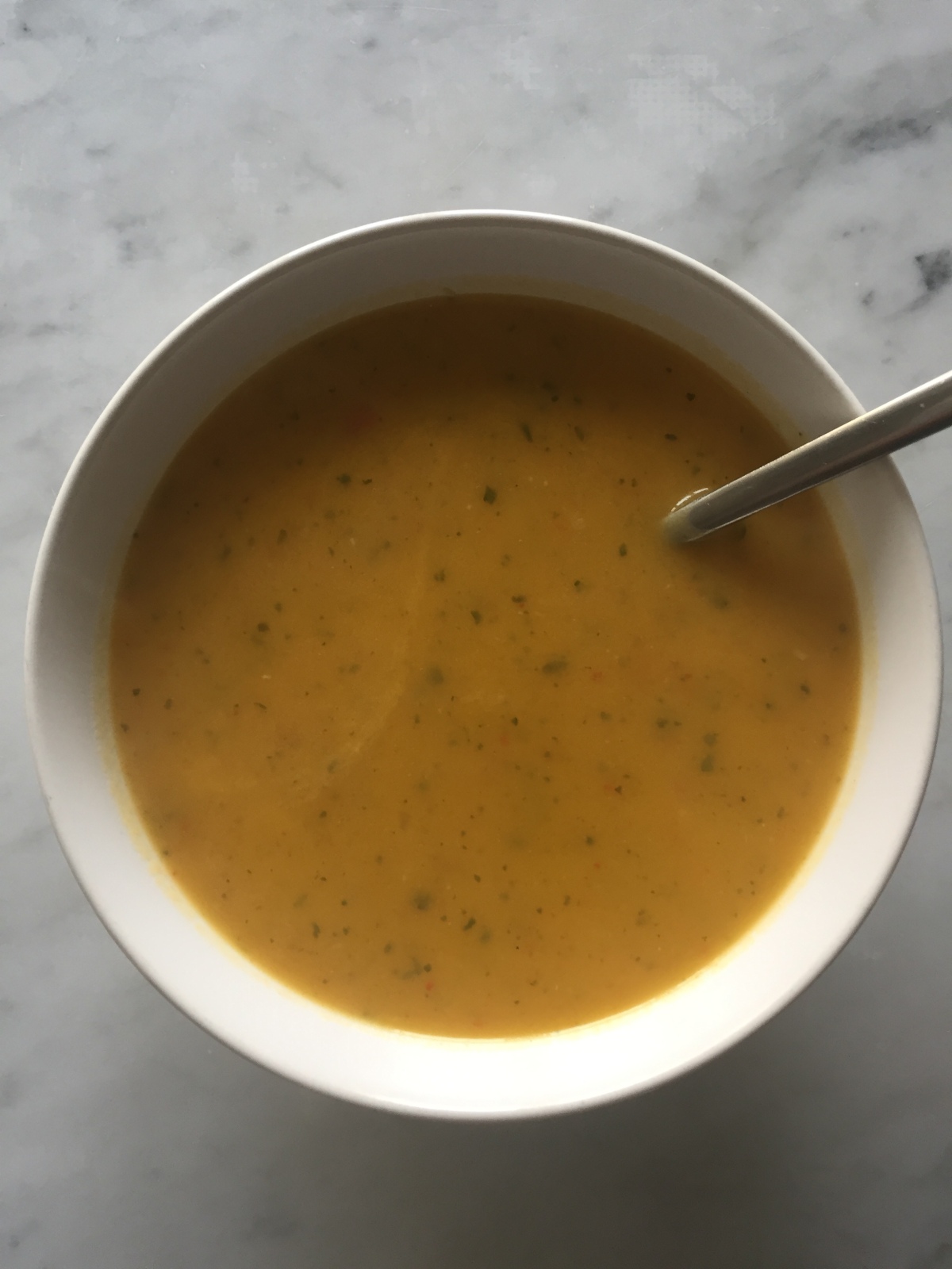 Spicy Butternut Squash Soup