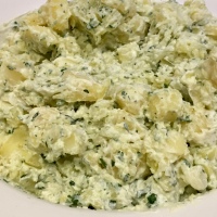 "French Onion" Potato Salad