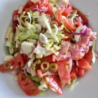 Sunday Salad! Chefs Salad for lunch or dinner